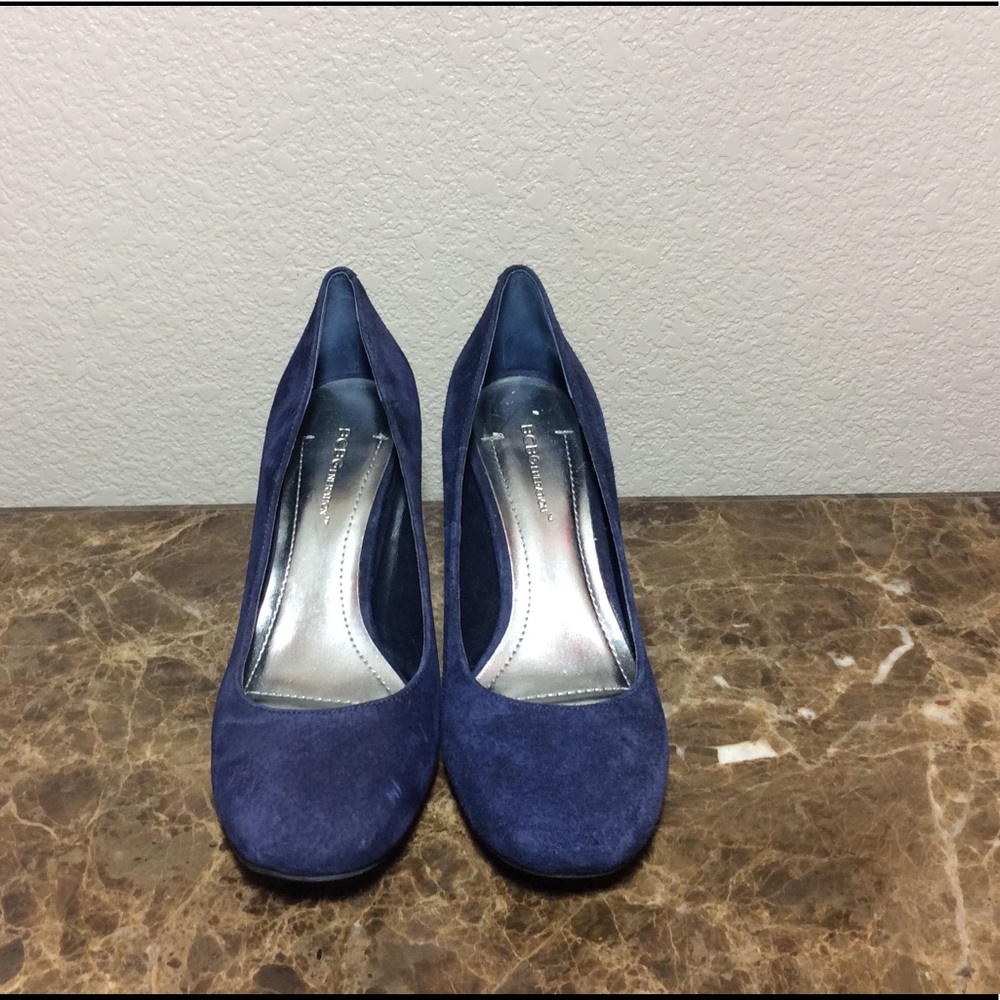 Bcbg Generation Bumby Suede Close Toe Pumps View 3